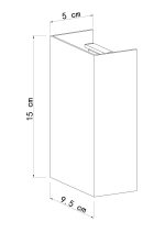 Фасадный светильник Arte Lamp ALGOL A5640AL-2WH — изображение 4