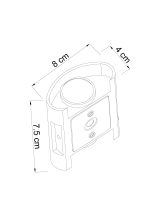 Фасадный светильник Arte Lamp BOSTO A3122AL-2BK — изображение 3
