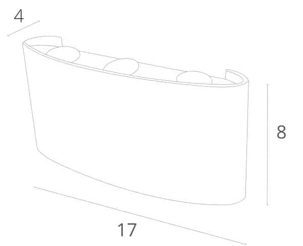 Фасадный светильник Arte Lamp BOSTO A3722AL-2BK — изображение 4