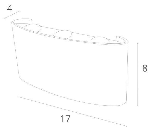 Фасадный светильник Arte Lamp BOSTO A3722AL-2WH — изображение 4