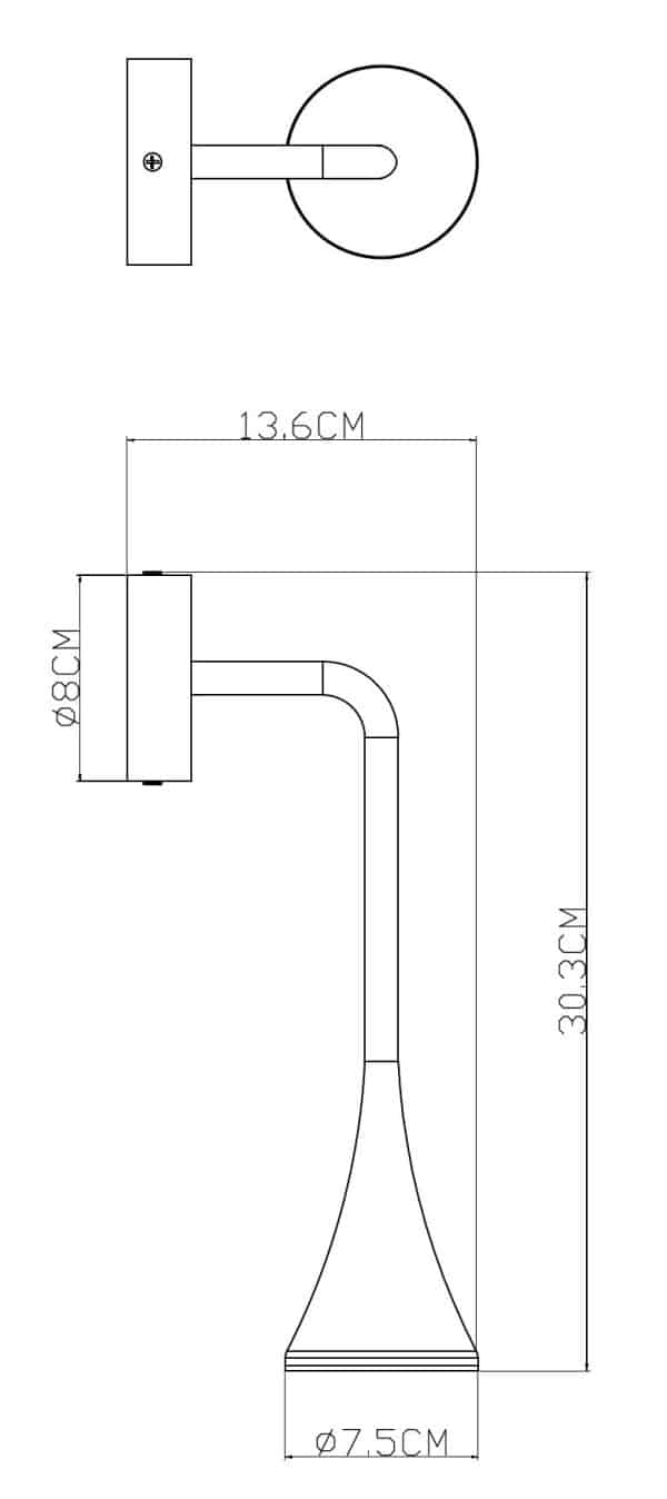 Фасадный светильник Arte Lamp BRONN A2367AL-1BK — изображение 5