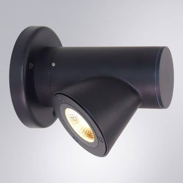 Фасадный светильник Arte Lamp BROOKLYN A2063AL-1BK — изображение 2