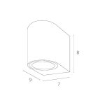 Фасадный светильник Arte Lamp COMPASS A3102AL-1BK — изображение 5