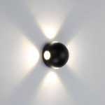 Фасадный светильник Arte Lamp CONRAD A1545AL-4BK — изображение 2