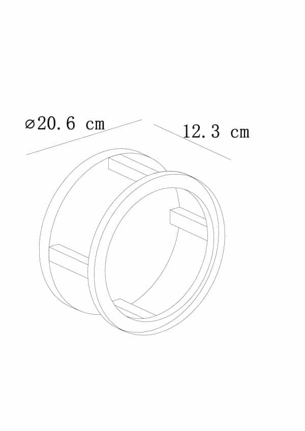Фасадный светильник Arte Lamp HASSALEH A3370AL-1BK — изображение 4