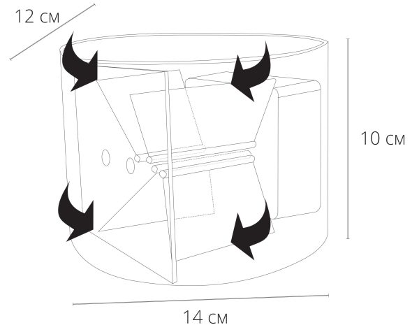 Фасадный светильник Arte Lamp RULLO A1415AL-1BK — изображение 4