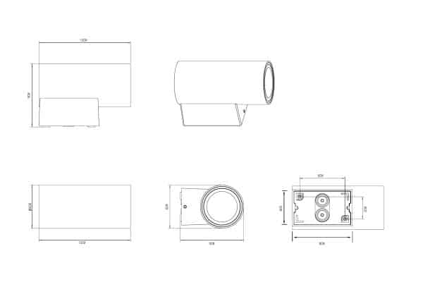 Фасадный светильник Arte Lamp TORCULAR A1807AL-1BK — изображение 3