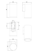 Фасадный светильник Arte Lamp TORCULAR A1813AL-1BK — изображение 3