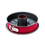 Форма для кекса разъёмная красная с 2 основаниями 26 см. Guardini