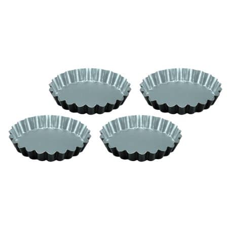 Формы для выпекания тарталеток черные 4 шт. Guardini
