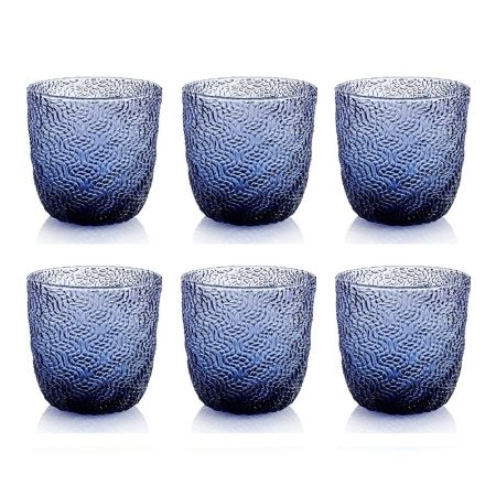 IVV Набор стаканов 6 шт Tricot Indigo blue 300 мл