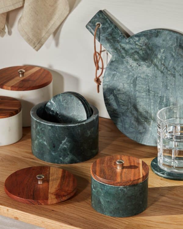 Karla контейнер для ванной комнаты зеленый большой — изображение 3