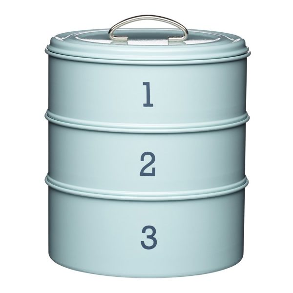 Kitchen Craft Органайзер кухонный трехуровневый Blue Kitchen Craft Органайзер кухонный трехуровневый Blue