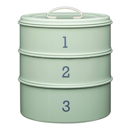 Kitchen Craft Органайзер кухонный трехуровневый Green