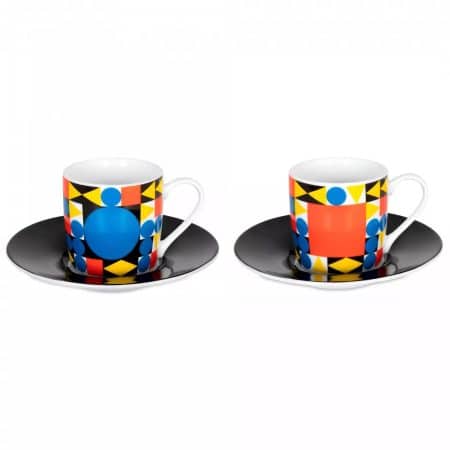 Koenitz Набор из 2 кофейных пар эспрессо "Баухаус"