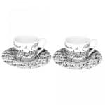 Koenitz Набор из 2 кофейных пар "Кофейная кантата"