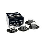 Кофейный набор эспрессо "Оптические иллюзии" 4 шт