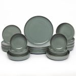 Комплект столовой посуды "Жемчужное настроение" 24 предметов синий