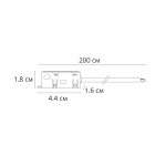 Коннектор для ввода питания Arte Lamp OPTIMA A740206 — изображение 2