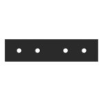 Коннектор прямой для магнитного шинопровода Arte Lamp EXPERT-ACCESSORIES A590506