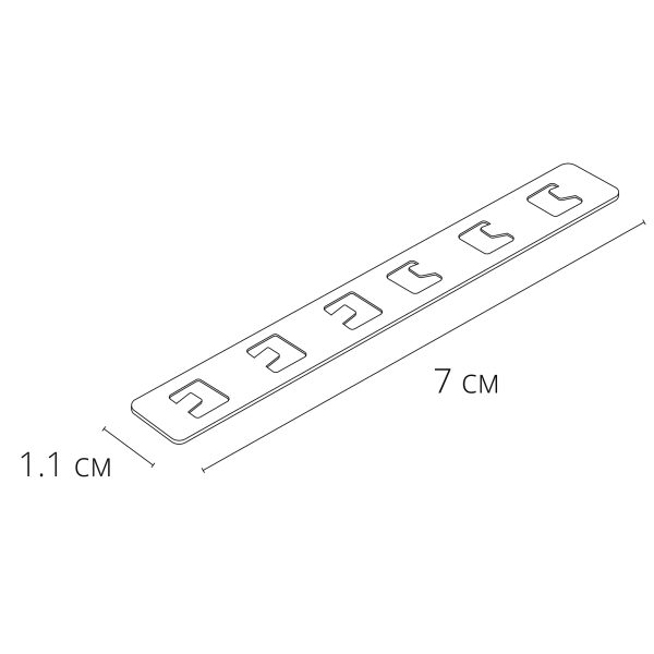 Коннектор прямой для встраиваемого магнитного шинопровода Arte Lamp LINEA-ACCESSORIES A480505 — изображение 2