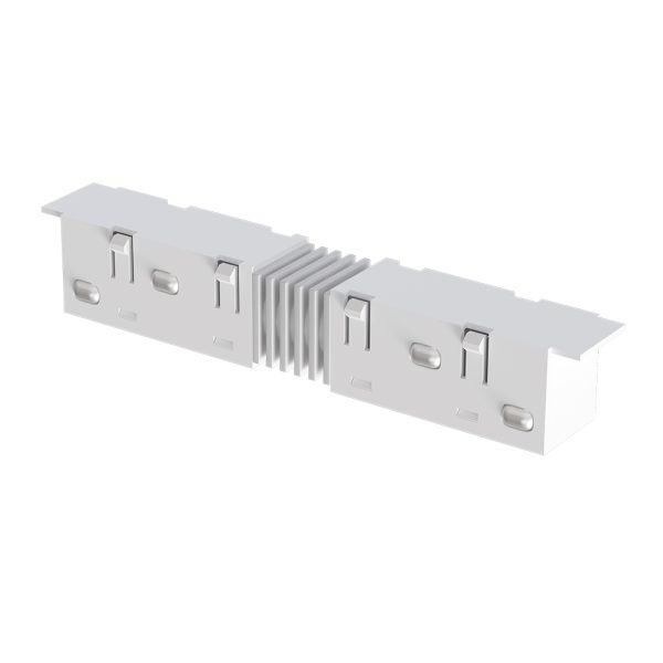 Коннектор токопроводящий прямой Arte Lamp OPTIMA A740333 Коннектор токопроводящий прямой Arte Lamp OPTIMA A740333