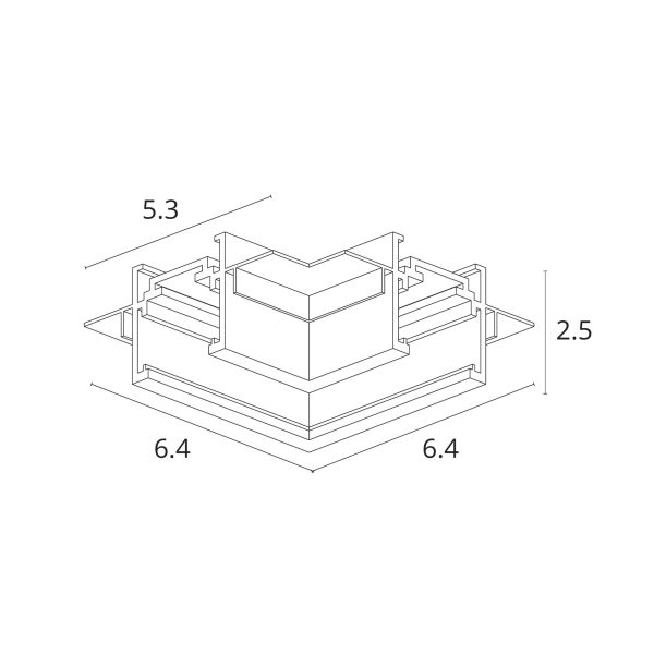 konnektor-uglovoj-dlja-vstraimovogo-shinoprovoda-arte-lamp-optima-accessories-a731606-1 Коннектор угловой для встраимового шинопровода Arte Lamp OPTIMA-ACCESSORIES A731606 — изображение 2
