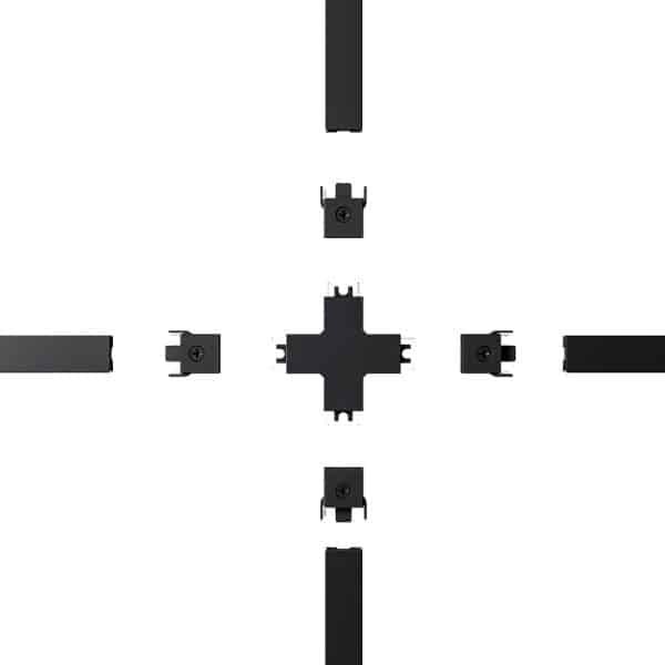 Коннектор X-образный для накладного шинопровода Arte Lamp RAPID-ACCESSORIES A613706X — изображение 2