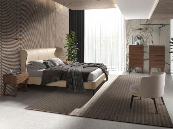 Кресло 5108/A221 из кремовой ткани — изображение 2