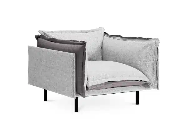 Кресло Barcelona светло-серый — изображение 2