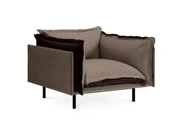 Кресло Barcelona коричневый — изображение 2