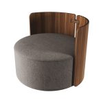 Кресло крутящееся Lagom 800 (капучино твид