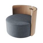 Кресло крутящееся Lagom 800 (серый твид