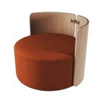 Кресло крутящееся Lagom 800 (терракотовый