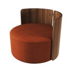 Кресло крутящееся Lagom 800 (терракотовый