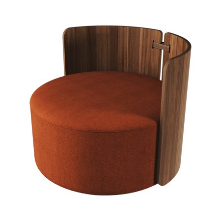 Кресло крутящееся Lagom 800 (терракотовый