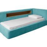 Кровать Cube c нишей L (бирюзовый)
