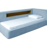 Кровать Cube c нишей L (голубой)
