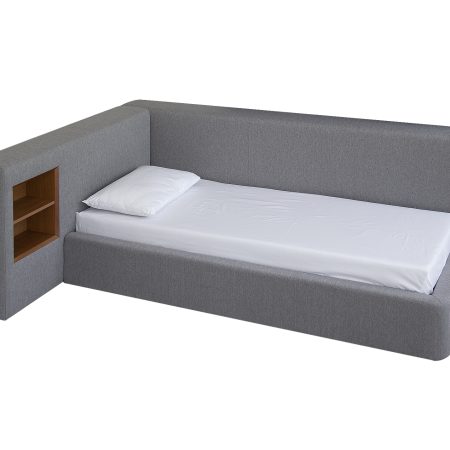 Кровать Cube c нишей M (серый