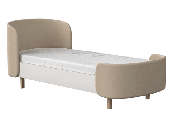 Кровать подростковая KIDI Soft размер L (бежевый)