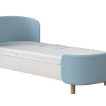 Кровать подростковая KIDI Soft размер L (голубой)