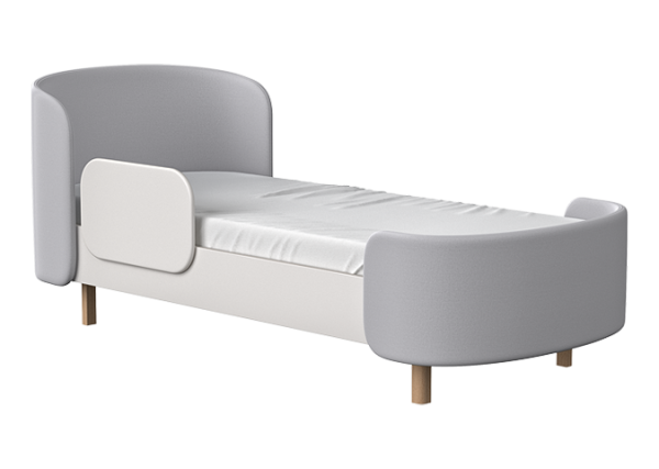 Кровать подростковая KIDI Soft размер L (серый) — изображение 3