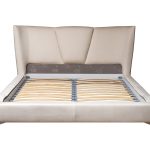 Кровать Siena без мех.велюр кремовый Colt1008 199*222*116см