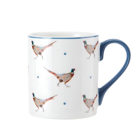 Кружка фарфоровая Pheasant Mikasa BLUE/WHITE 280 мл