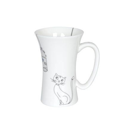 Кружка "Кошки и птички"