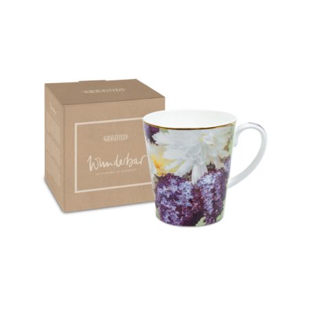 Кружка "Прекрасная сирень" в подарочной коробке.