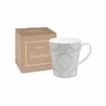 Кружка "Серебряное кружево" в подарочной коробке