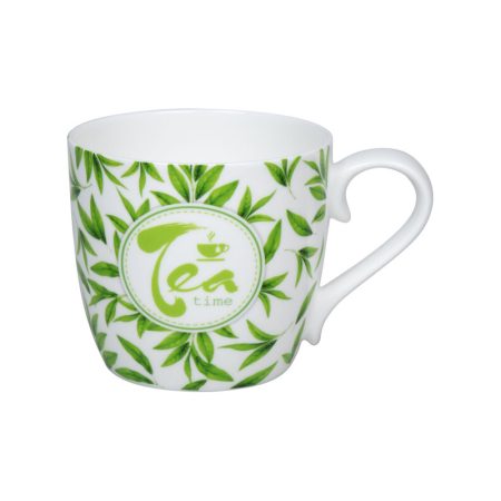 Кружка "Время чаепития" - Листья