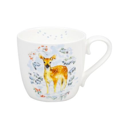 Кружка "Зимний олененок"