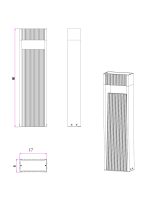 Ландшафтный светильник Arte Lamp ARNEB A2146PA-1BR — изображение 4